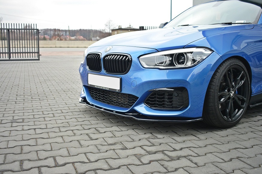 Maxton Design FRONT SPLITTER V.1 FOR BMW 1 F20/F21 M-POWER new style