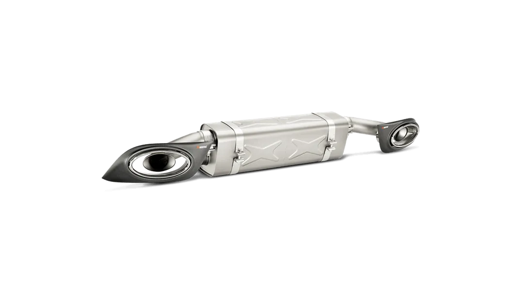 AKRAPOVIC exhaust system for PORSCHE 991 Turbo and Turbo S