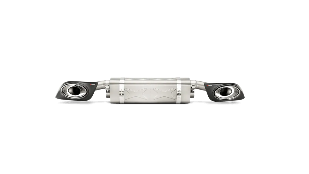 AKRAPOVIC exhaust system for PORSCHE 991 Turbo and Turbo S