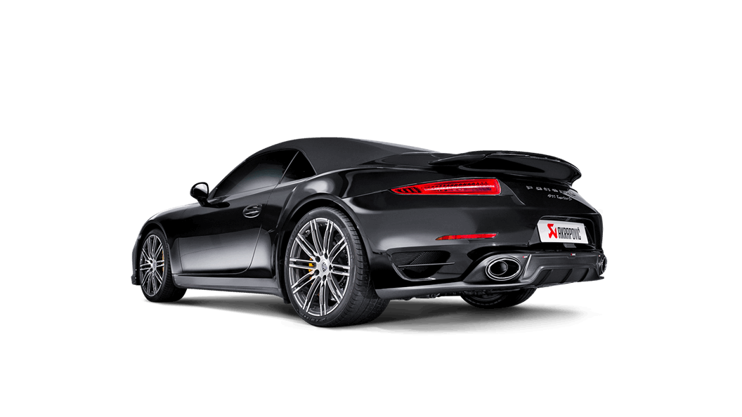 AKRAPOVIC exhaust system for PORSCHE 991 Turbo and Turbo S
