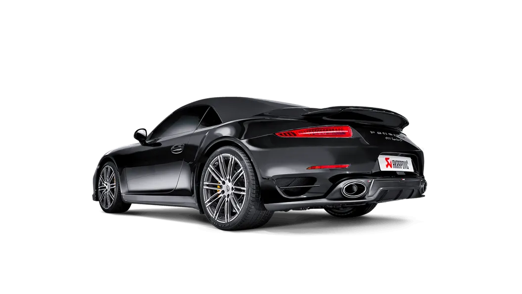 AKRAPOVIC exhaust system for PORSCHE 991 Turbo and Turbo S