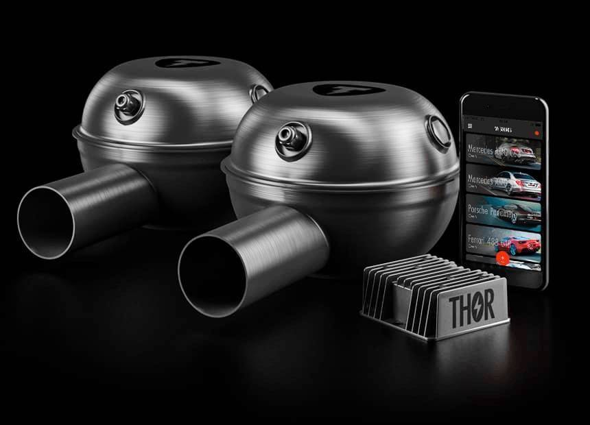 THOR Exhaust Systems for Mercedes GLS 350D