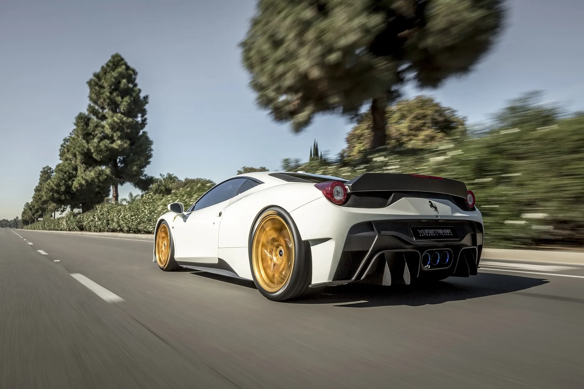 Vorsteiner Nero body kit for Ferrari 458 latest model