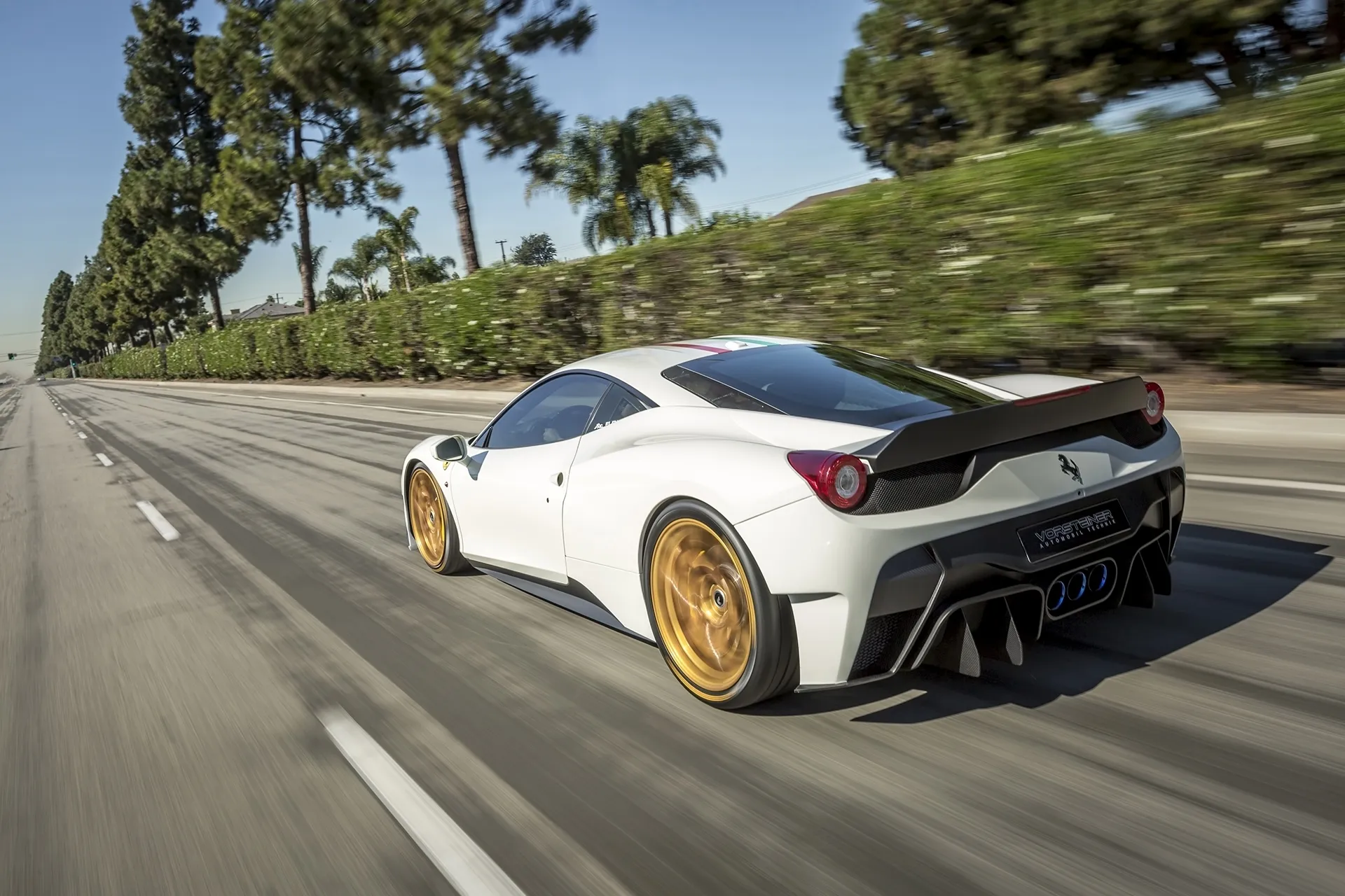 Vorsteiner Nero body kit for Ferrari 458 latest model