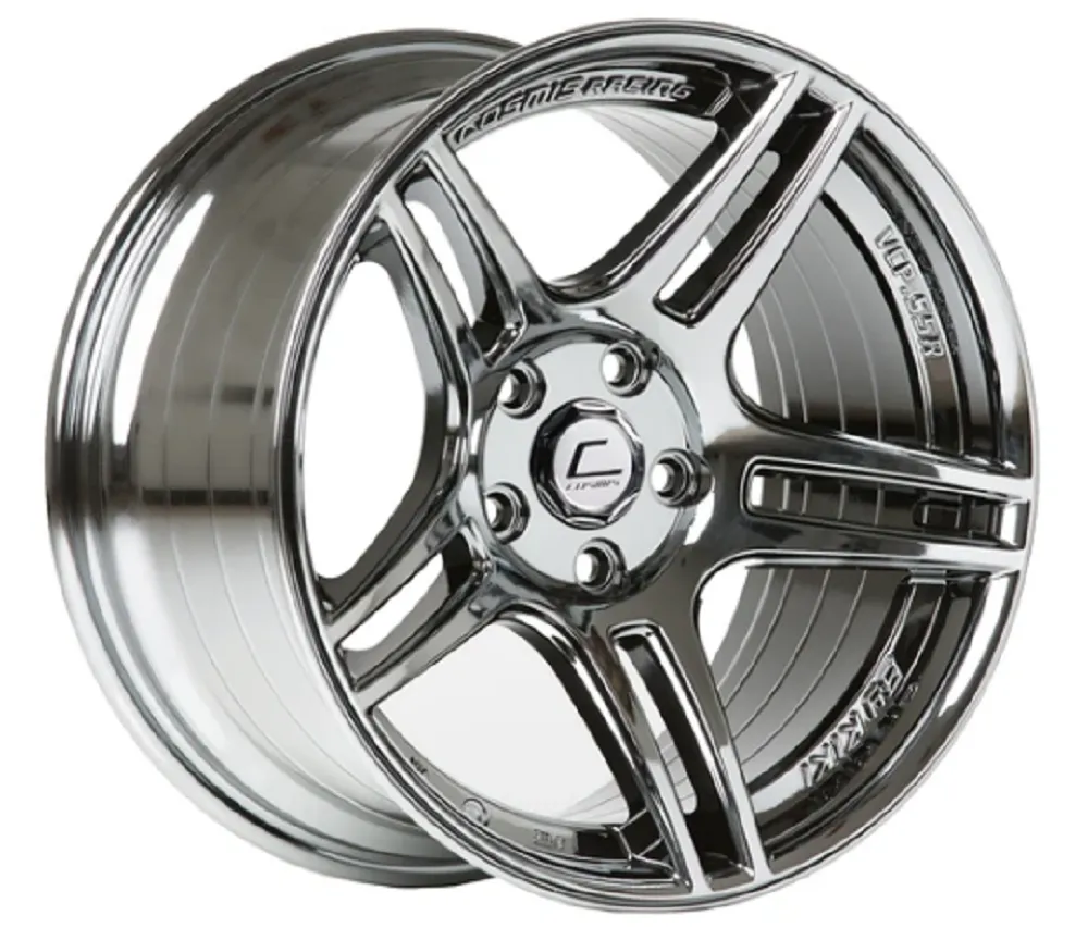 Cosmis S5R Black Chrome forget wheels