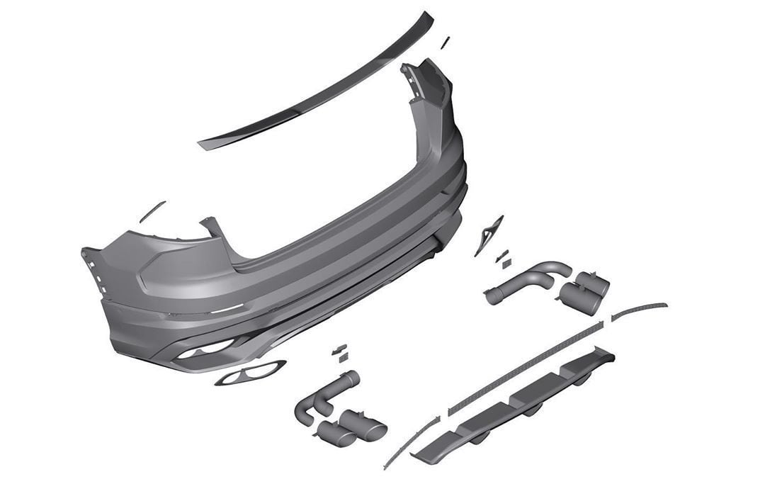 MTR Design Body Kit for Audi Q8 carbon fiber