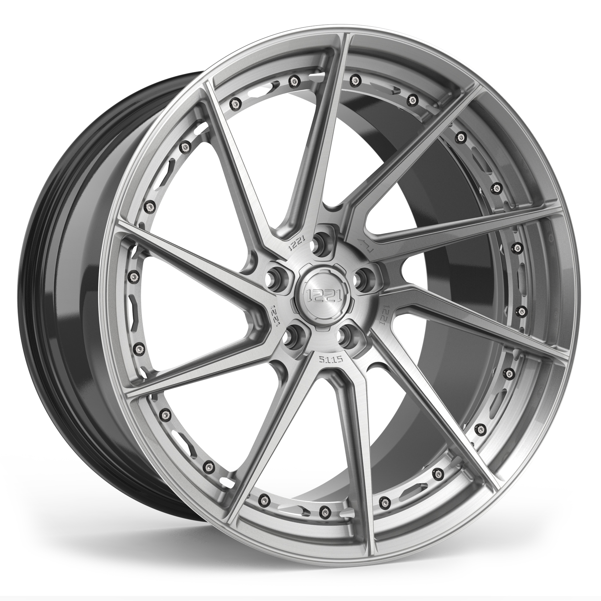 1221 Wheels R5115 AP2X APEX3.0 forged wheels