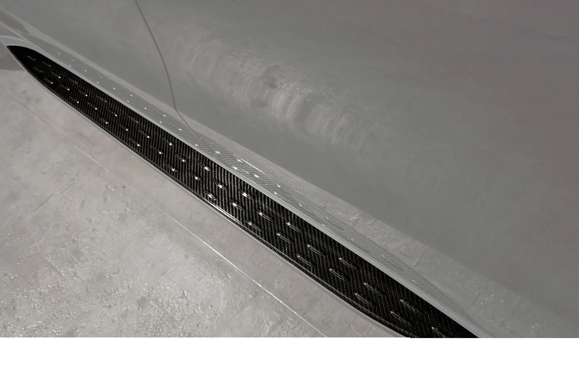 Carbon fiber door sill pads 63 AMG for Mercedes GLE coupe C292