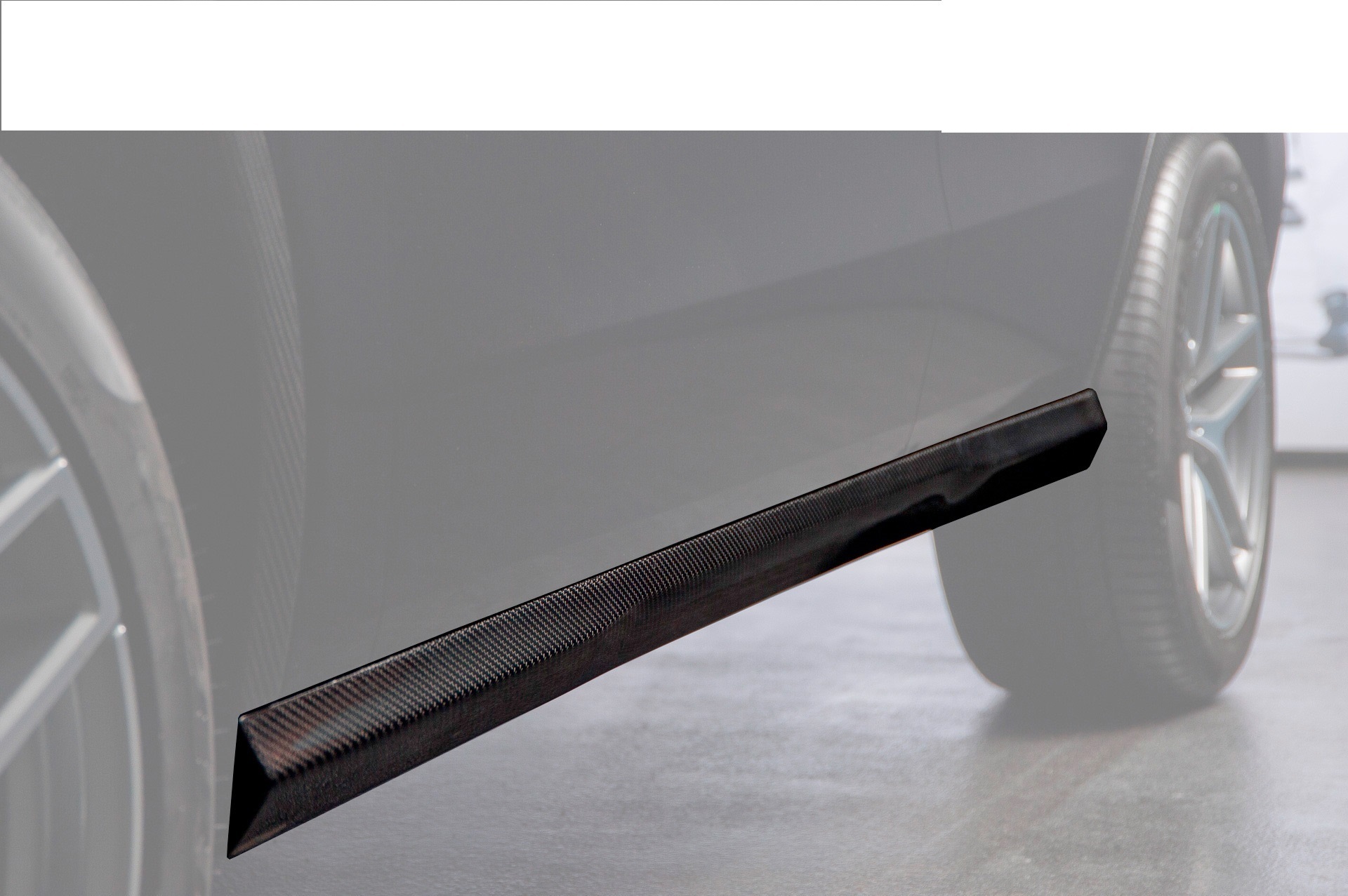 Carbon fiber door sill pads 63 AMG for Mercedes GLE coupe C292