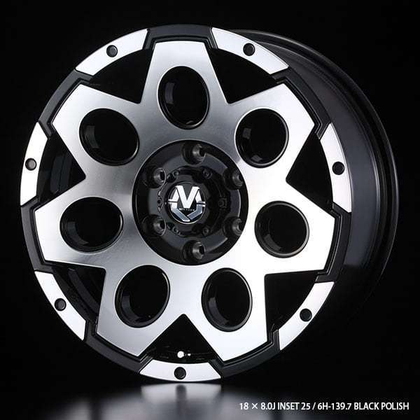 WEDS ADVENTURE MUD VANCE 03 light alloy wheels