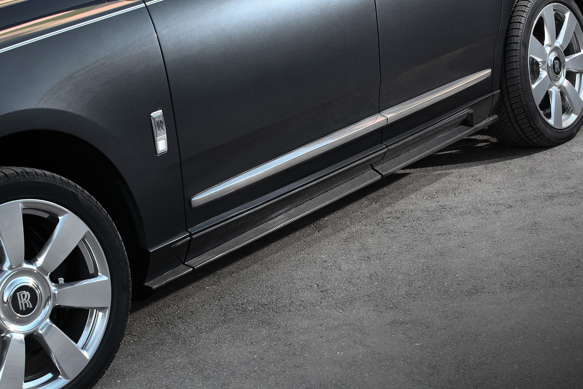 Hodoor Performance Carbon fiber Side Skirts for Rolls Royce