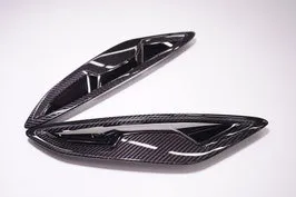 Carbon fiber fender inserts "Big" for BMW 8