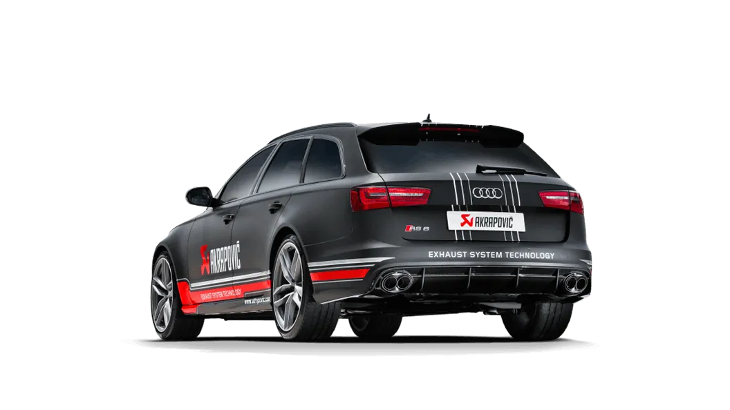 AKRAPOVIC exhaust system for AUDI RS6 (C7)