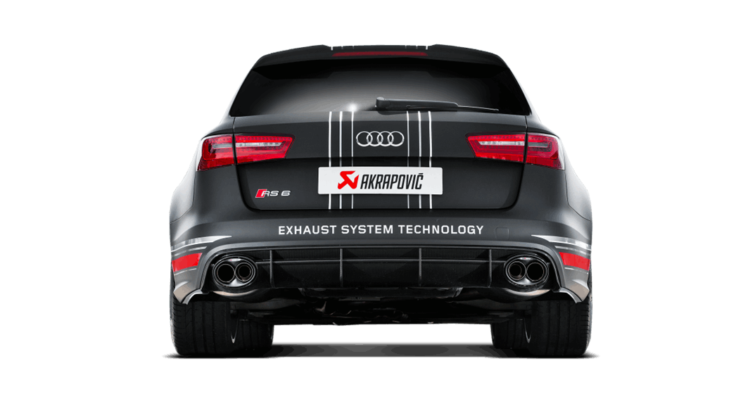 AKRAPOVIC exhaust system for AUDI RS6 (C7)