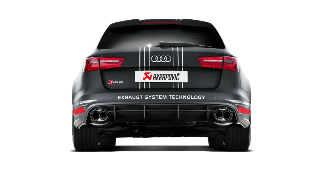 AKRAPOVIC exhaust system for AUDI RS6 (C7)