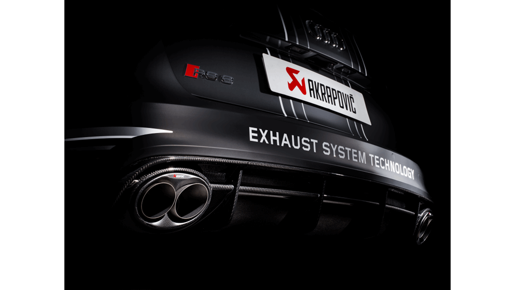 AKRAPOVIC exhaust system for AUDI RS6 (C7)