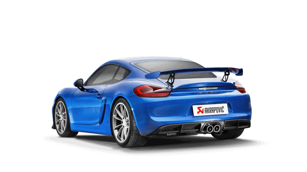 AKRAPOVIC exhaust system for Porsche Cayman GT4 (981)