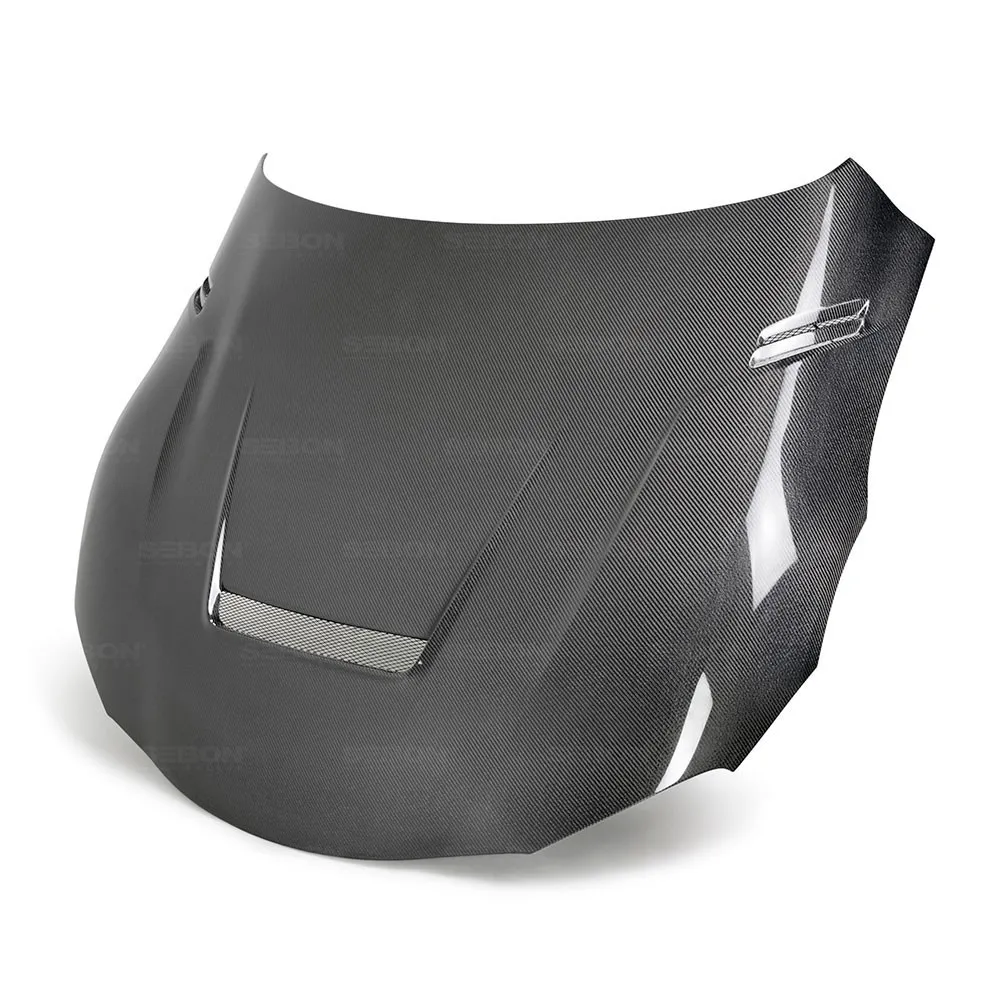 SEIBON VS-STYLE DOUBLE-SIDED CARBON FIBER HOOD FOR  TOYOTA GR SUPRA new style