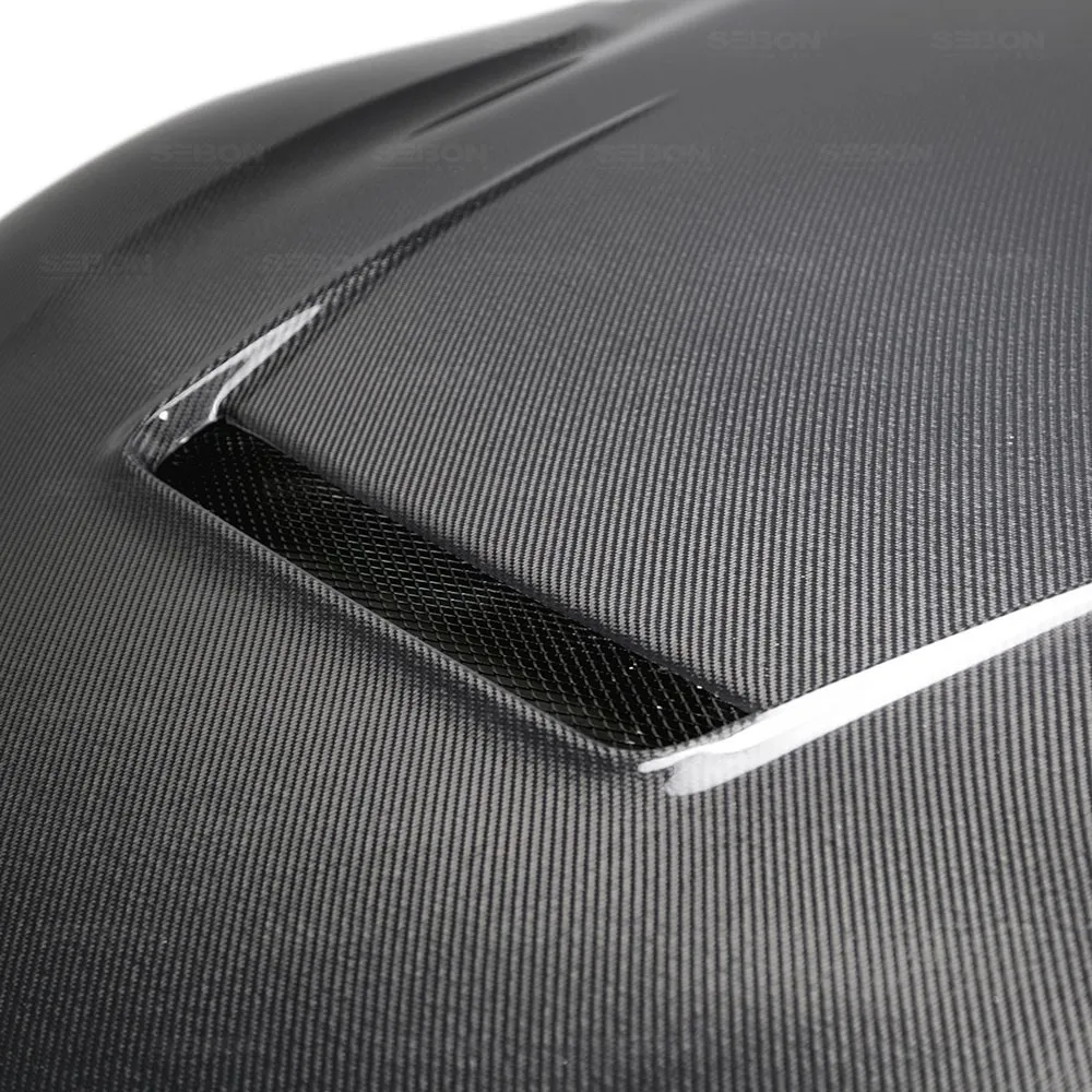 SEIBON VS-STYLE DOUBLE-SIDED CARBON FIBER HOOD FOR  TOYOTA GR SUPRA new model