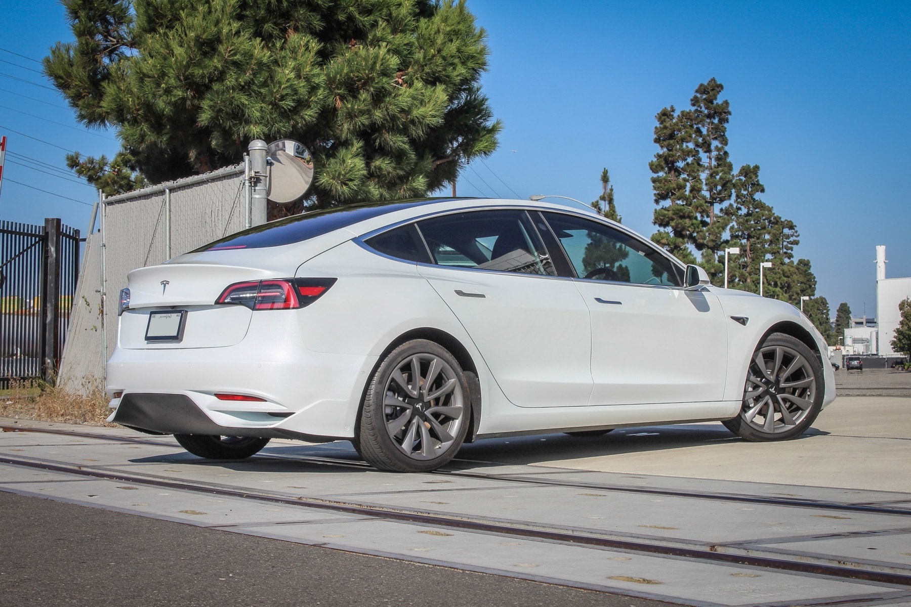 Unplugged Performance Ascension Rear Bumper and Diffuser System for Tesla Model 3 latest model
