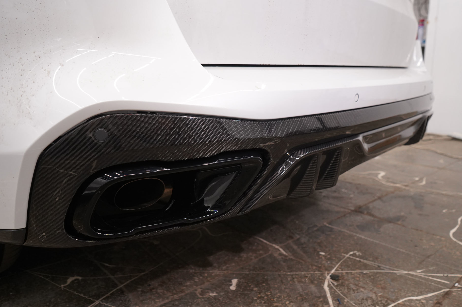 Hodoor Performance Carbon fiber big rear diffuser BMW X5 G05