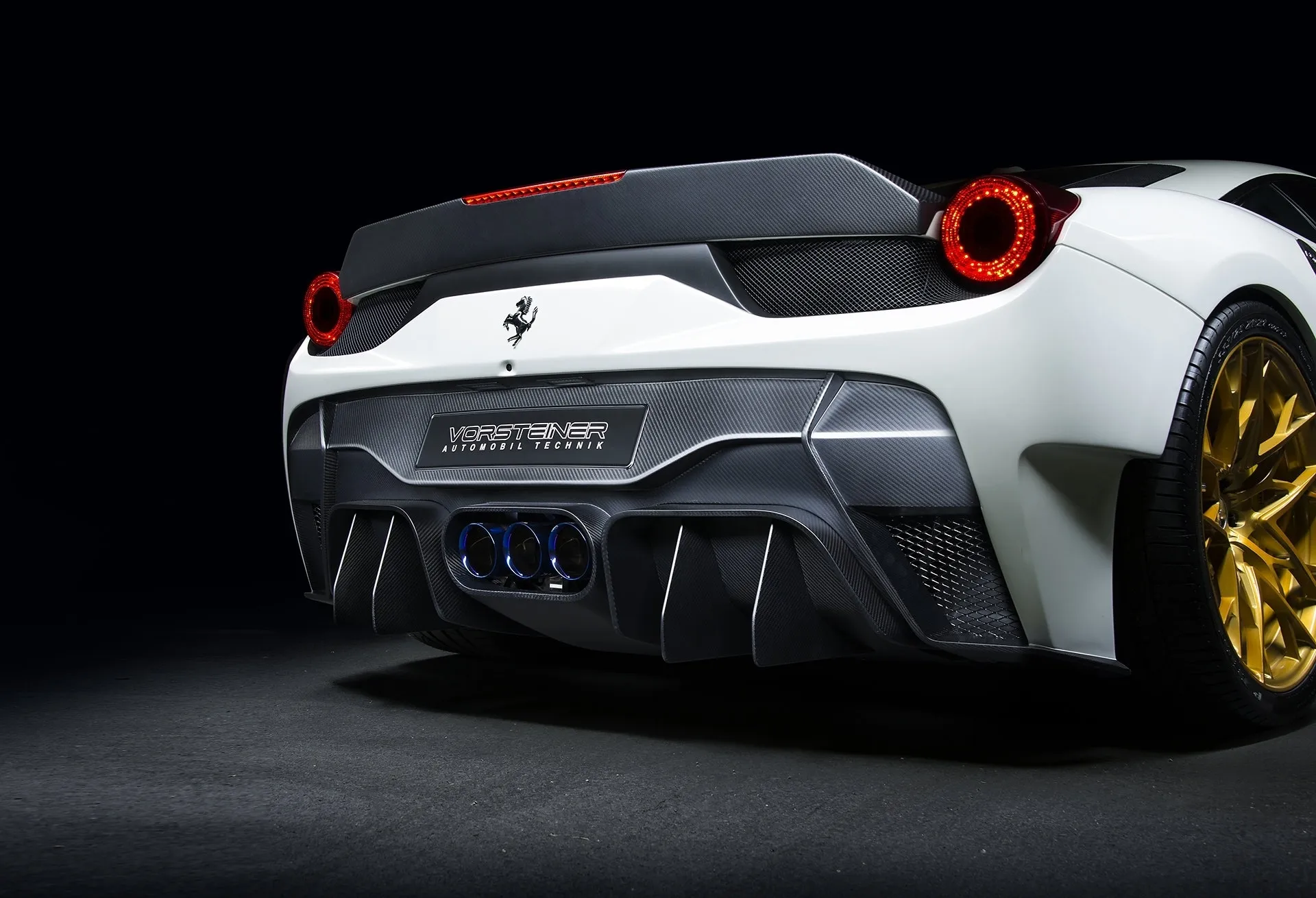 Vorsteiner Nero body kit for Ferrari 458 latest model