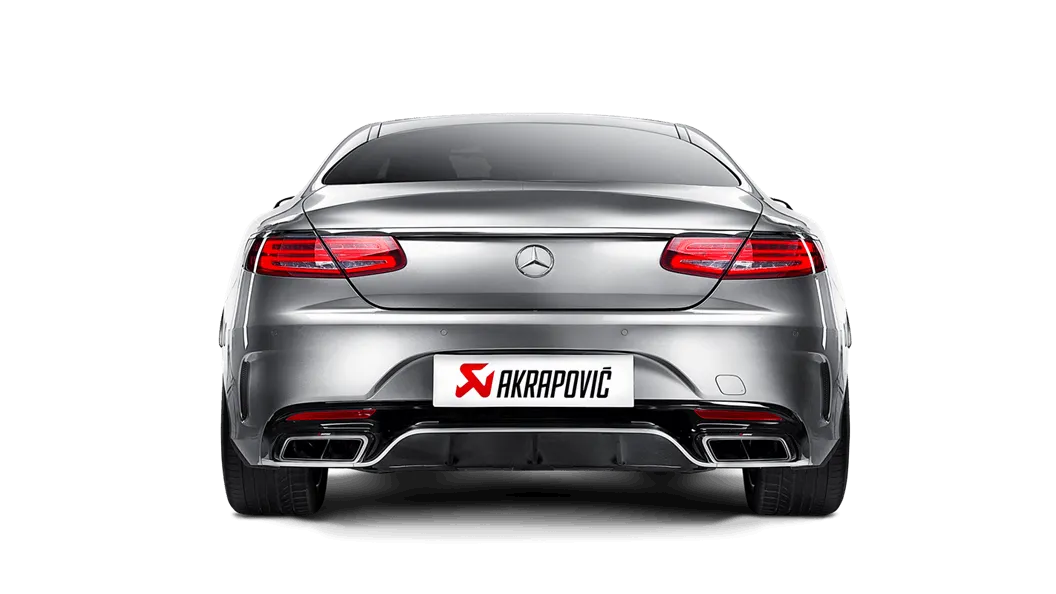 AKRAPOVIC exhaust system for MERCEDES-AMG S63 Coupe (C217)