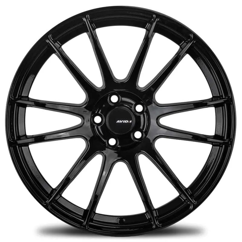 AVID1 AV.20 Gloss Black light alloy wheels