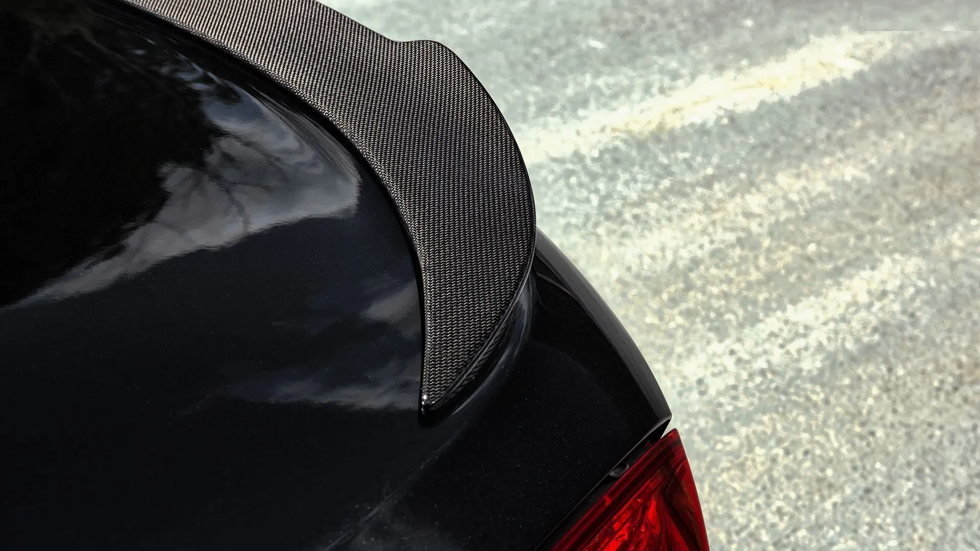 VORSTEINER STYLE CARBON TRUNK SPOILER FOR BMW M6 NEW MODEL