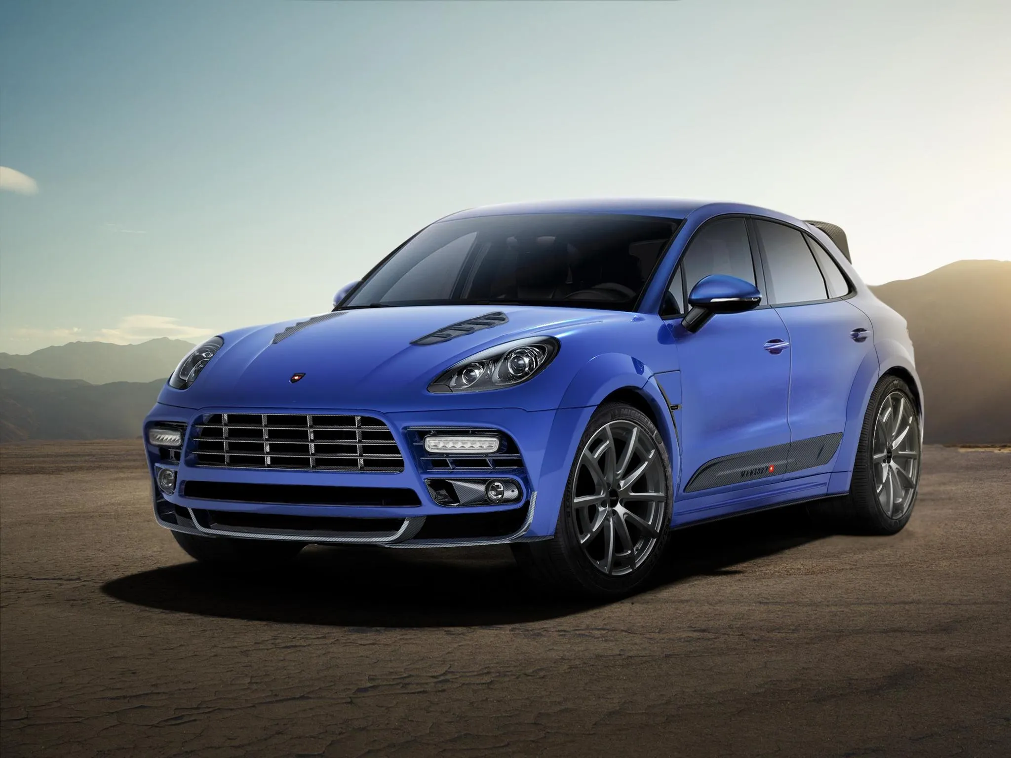 Mansory body kit for Porsche Macan new model