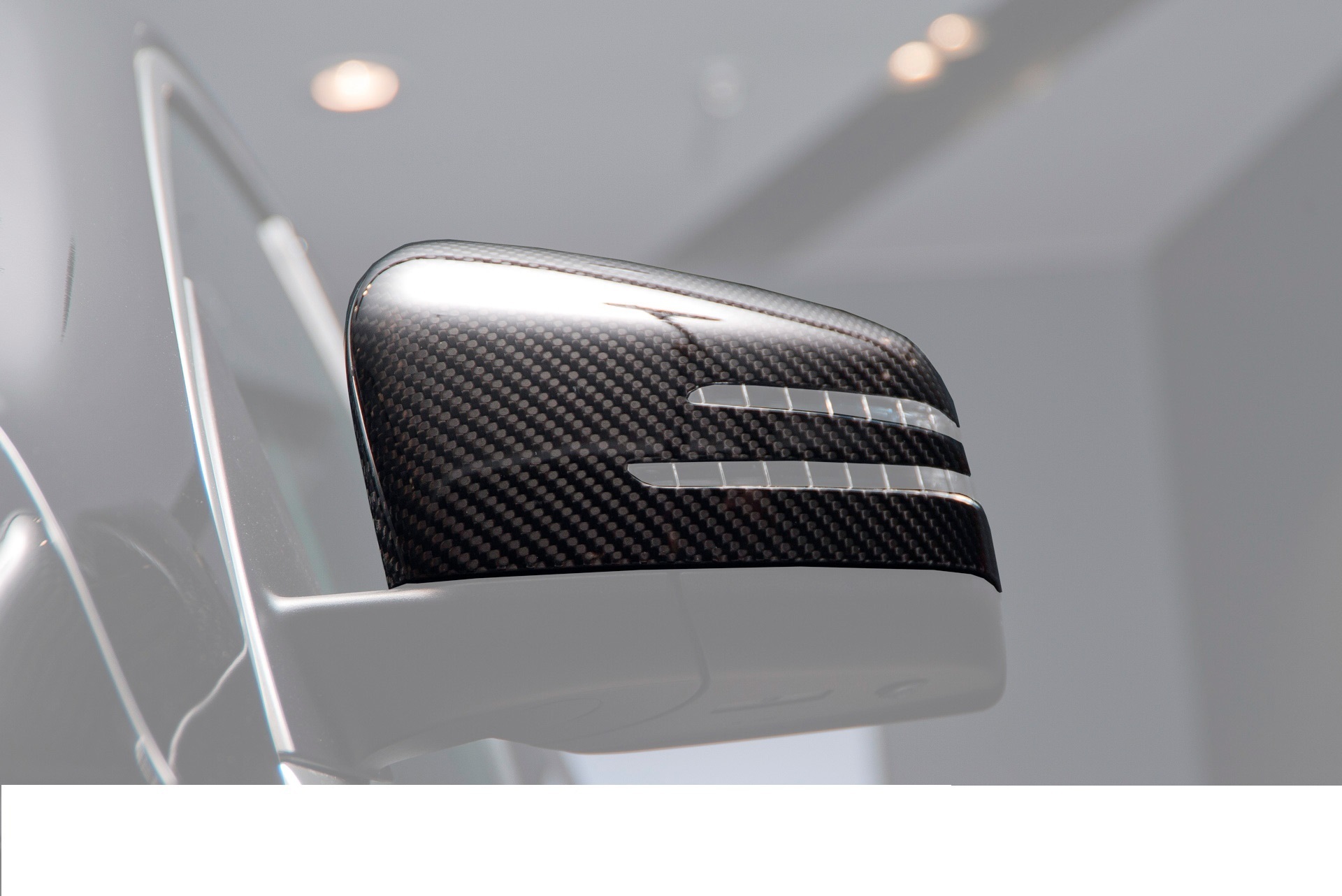 Carbon fiber mirror linings  for Mercedes CLS-class X166