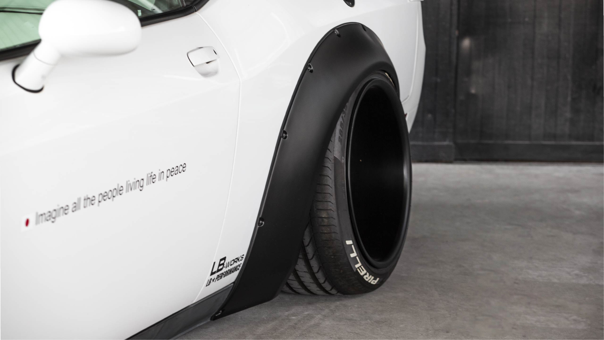 Liberty Walk Works body kit for Dodge Challenger latest model