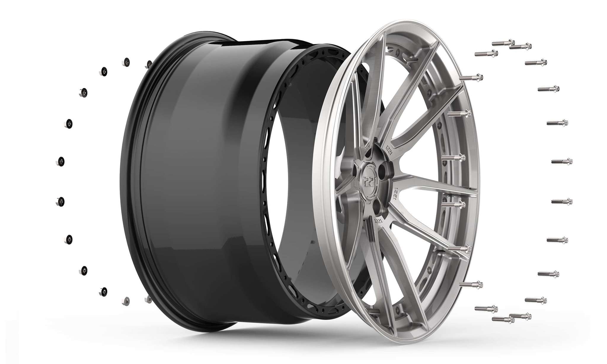 1221   Wheels  X7338 AP2X APEX3.0 forged wheels