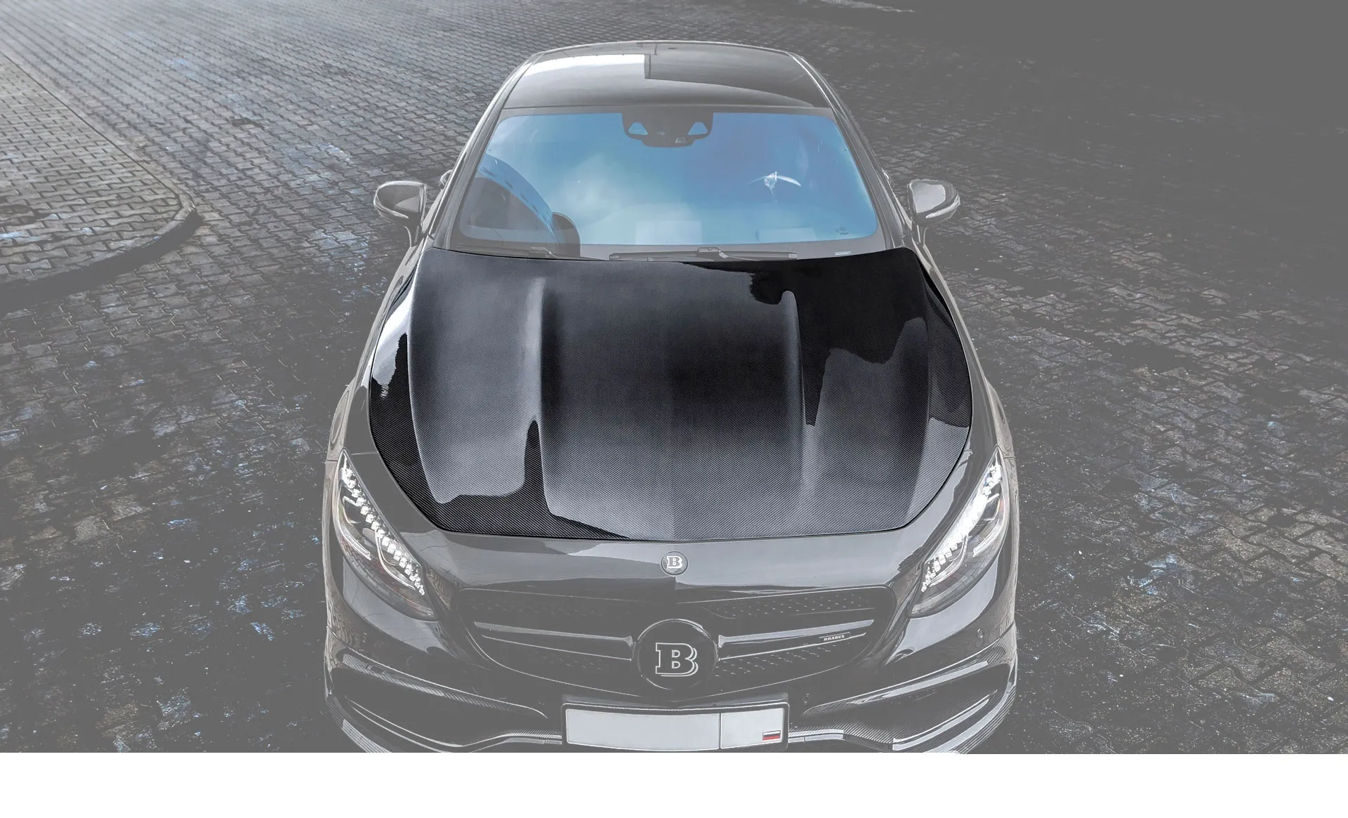 Carbon fiber bonnet 63 AMG for Mercedes S-class coupe C217