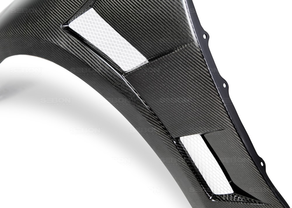 SEIBON CARBON FIBER WIDE FENDERS FOR  LEXUS IS latest model