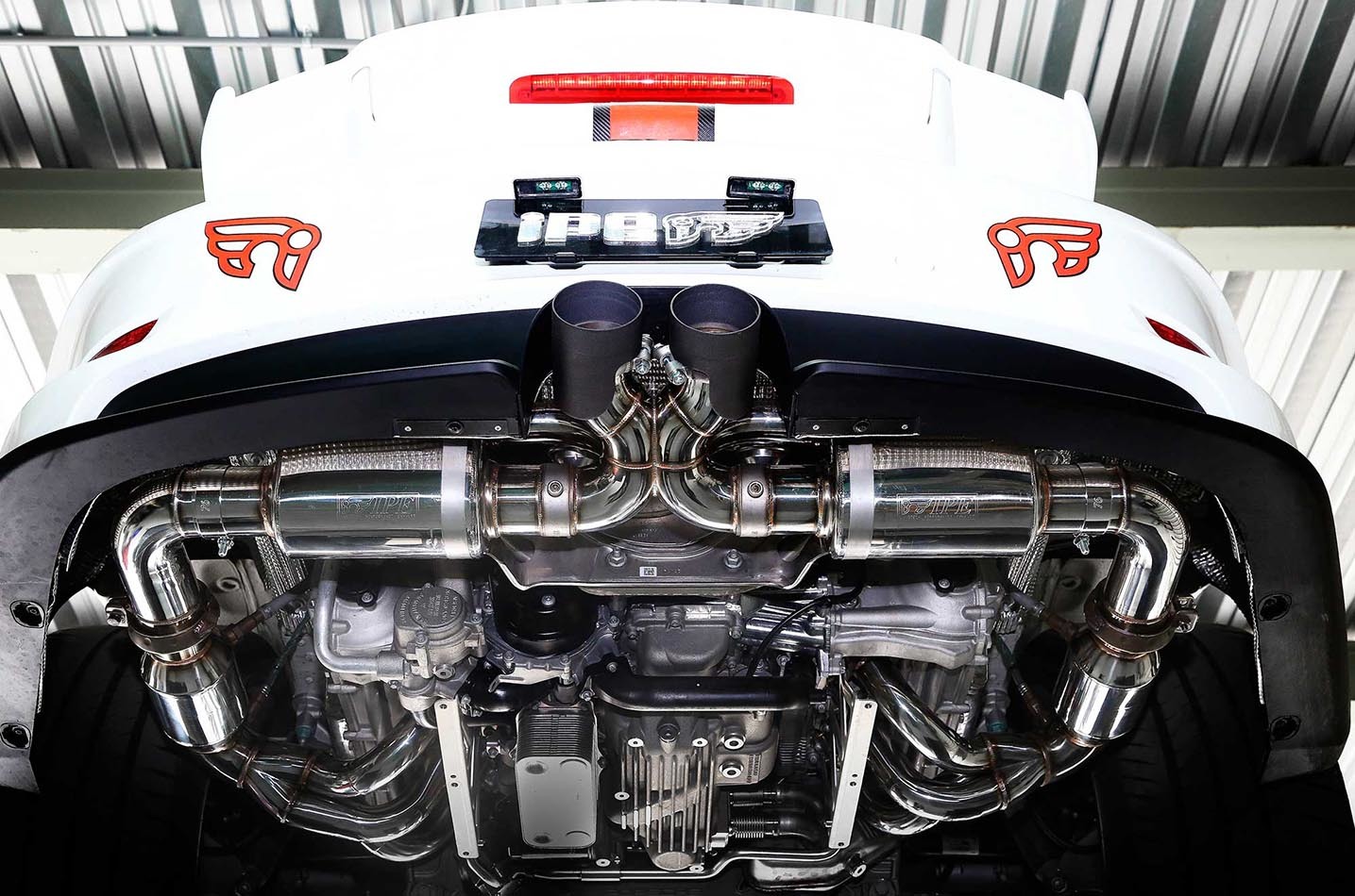 IPE exhaust system for Porsche 911 GT3 / RS (991 / 991.2)