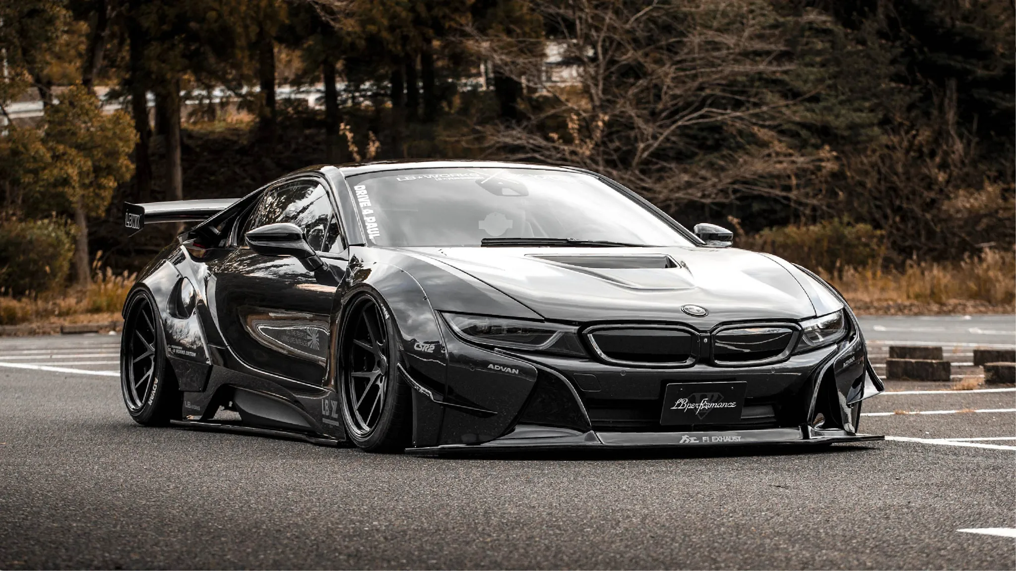 Liberty Walk body kit for BMW I8 new model
