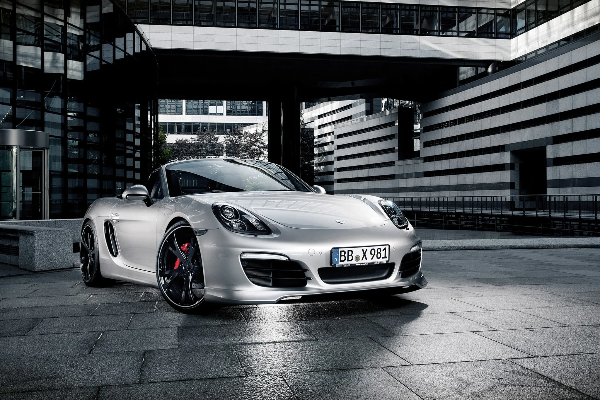 Techart  body kit for  Porsche Boxster 981