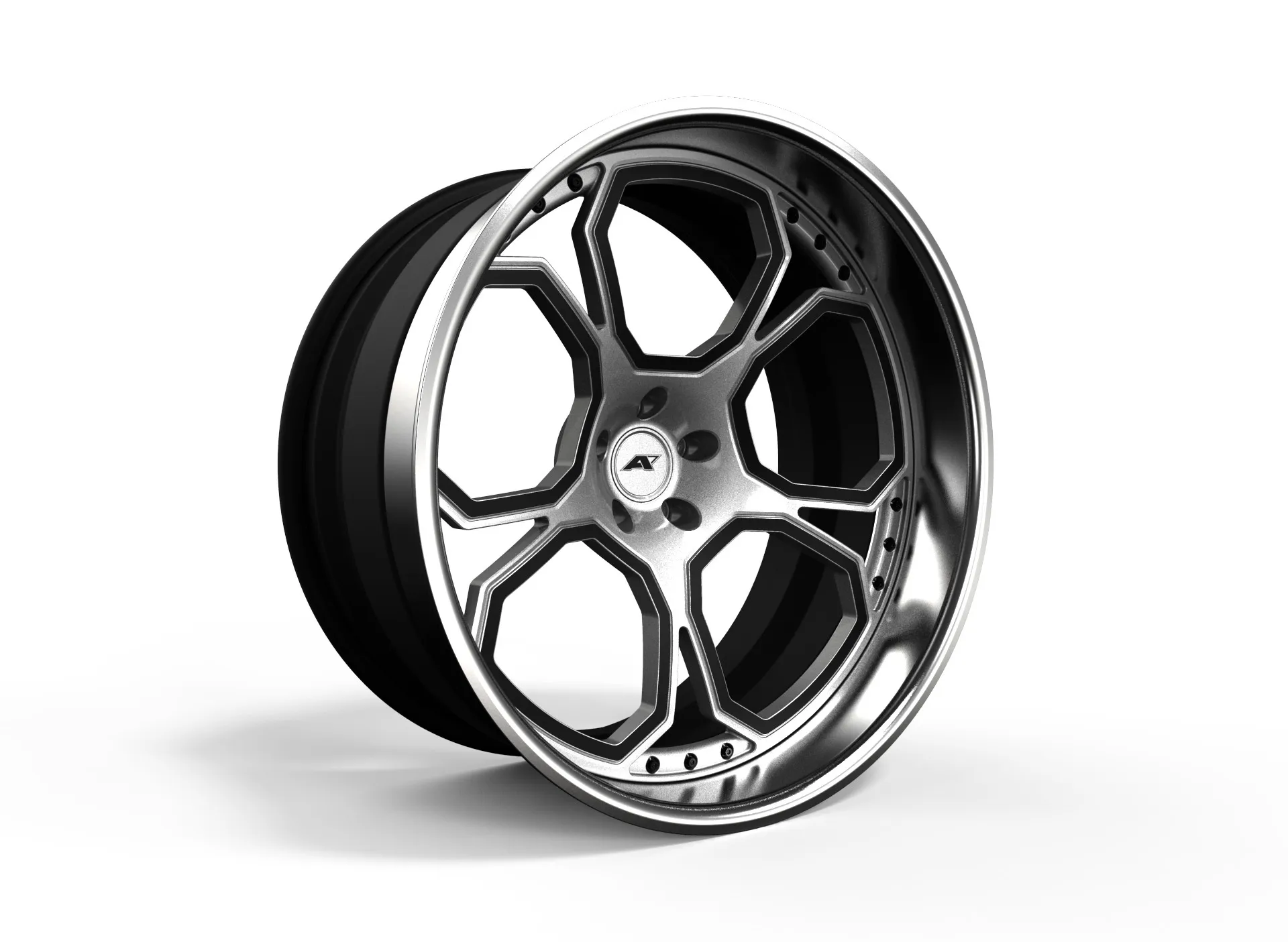 AMP Forged Wheels AMP 5SK-3P FLAT LIP