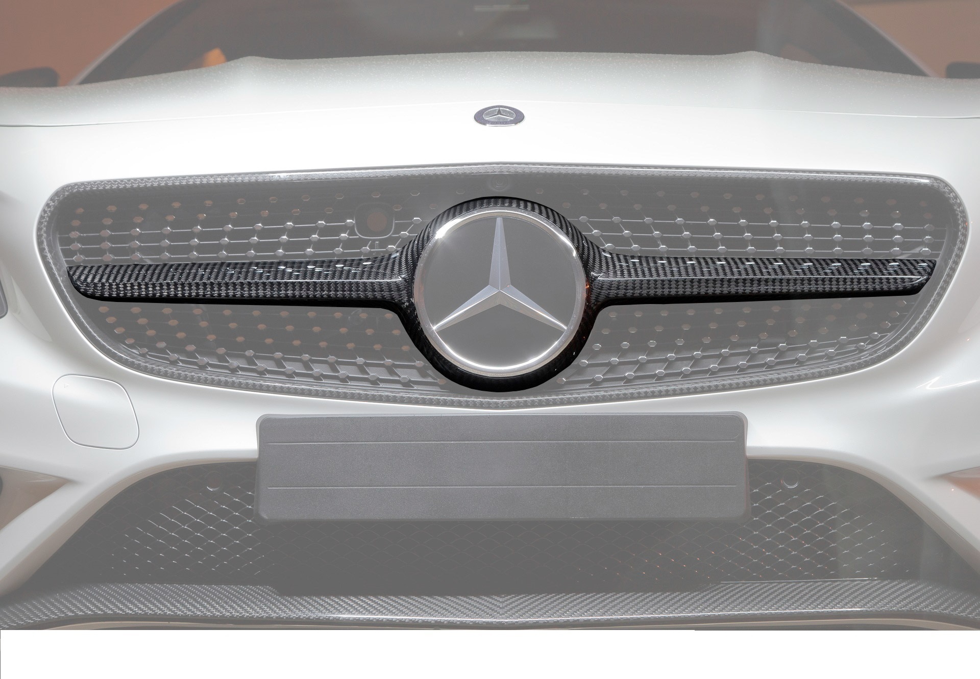 Hodoor Performance Carbon fiber grille 63 AMG Style for Mercedes S-class coupe C217