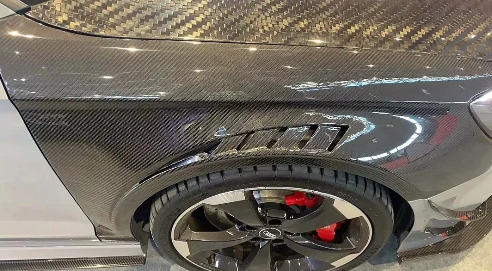 Check our price and buy Karbel Carbon Fiber Body kit set for Audi RS3 FL