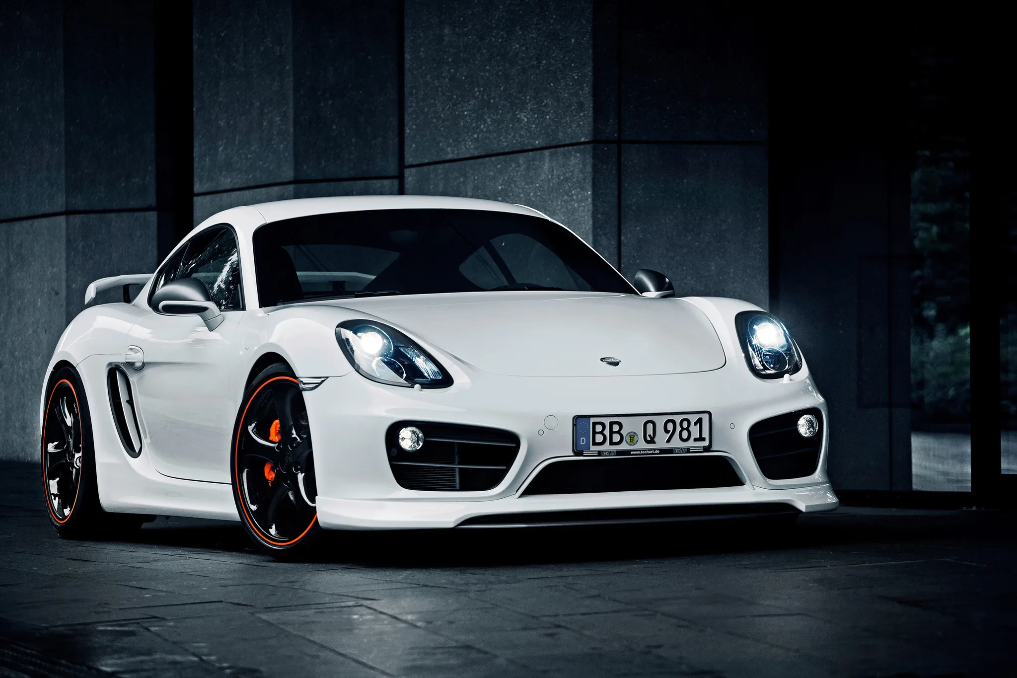 Techart body kit for Porsche Cayman 981