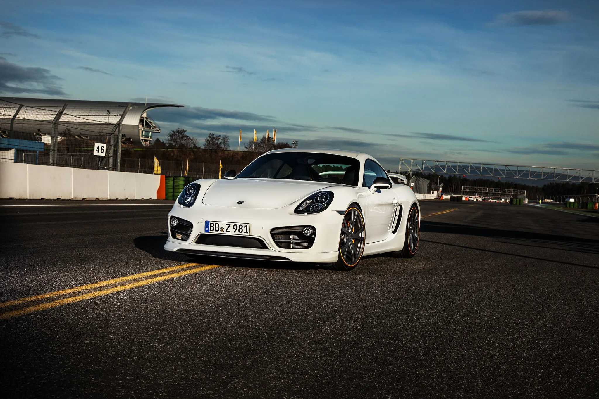 Techart body kit for Porsche Cayman 981