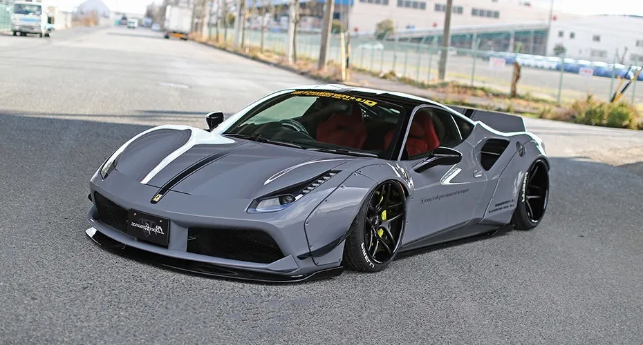 Liberty Walk body kit for Ferrari 488 GTB