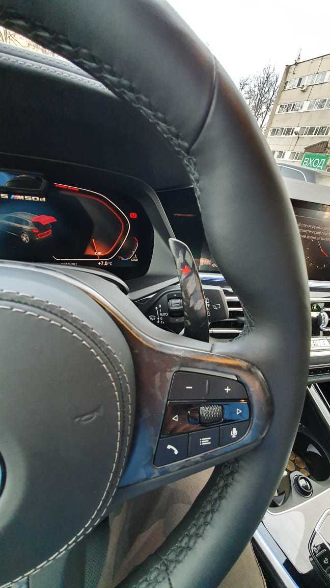 Carbon shift shifters for BMW M5 f90 2019