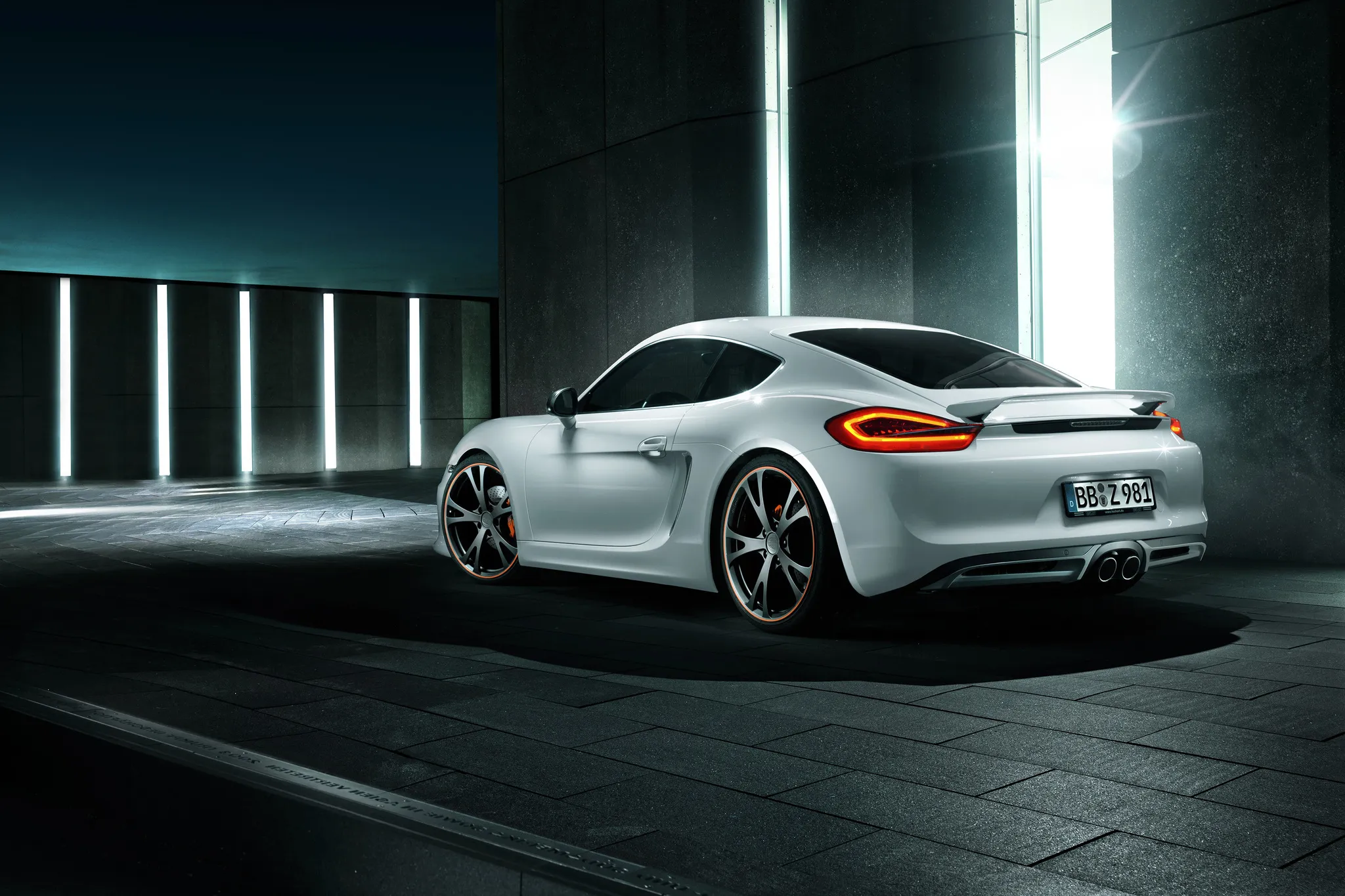 Techart body kit for Porsche Cayman 981