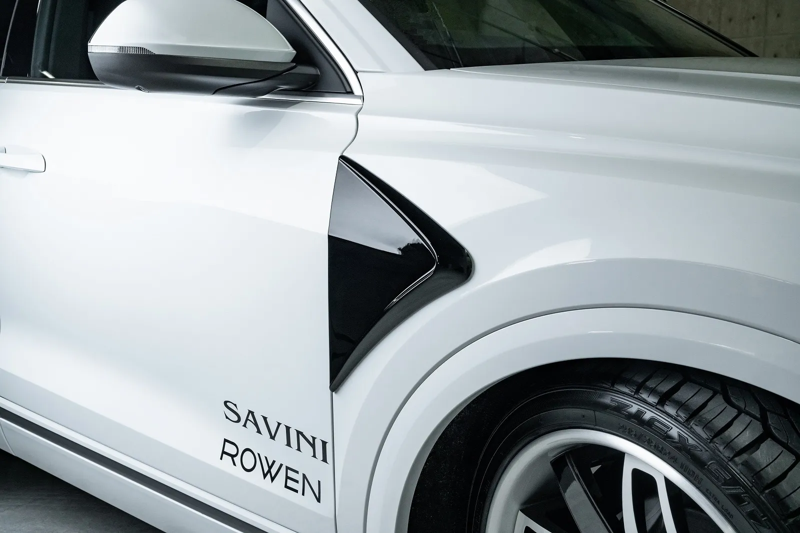Rowen body kit  Side Diffuser for AUDI Q8 55TFSI quattro S Line  new model