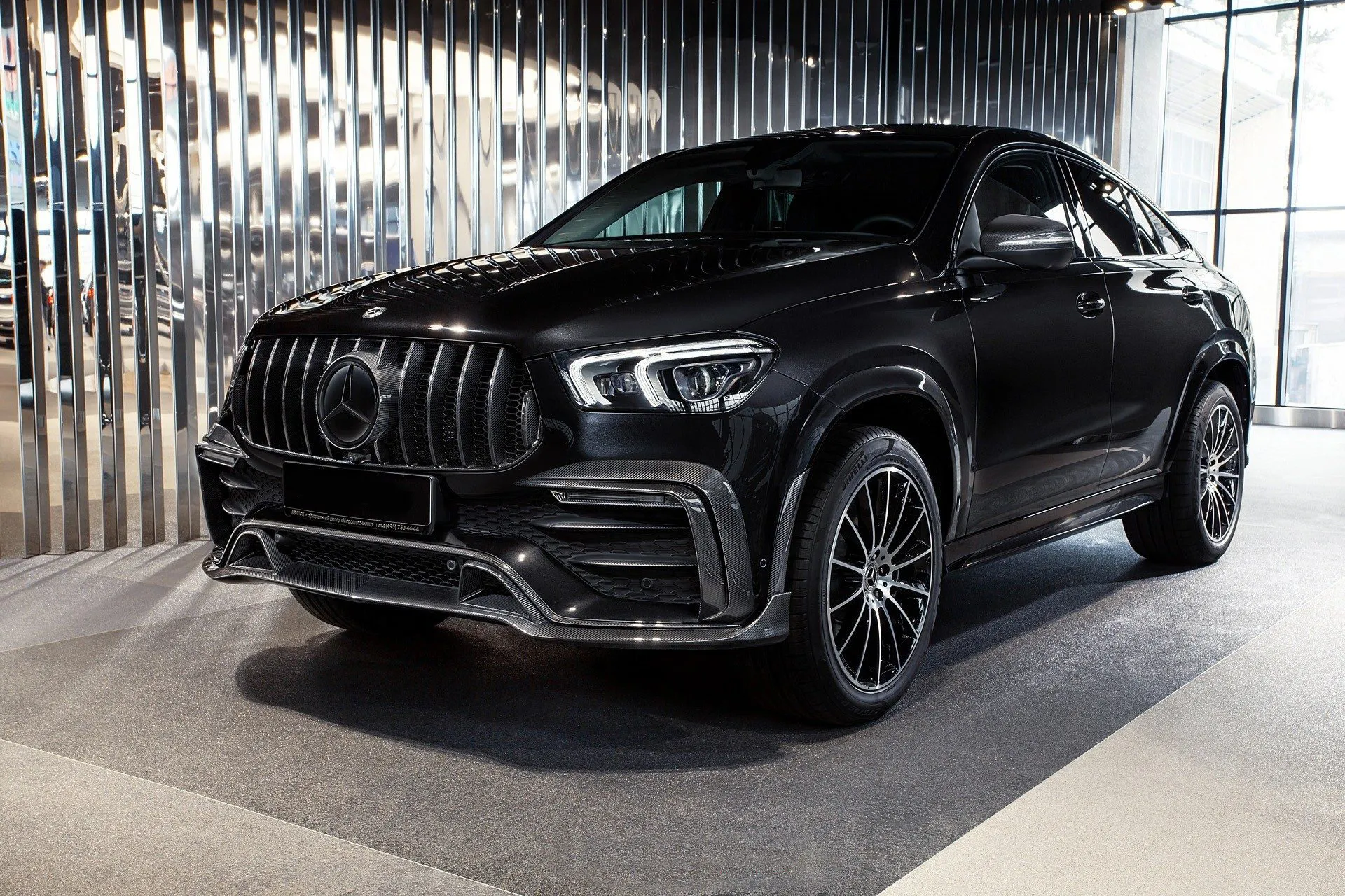 Check price and buy Brabus Design Carbon Fiber Body kit set for Mercedes GLE Coupe C167