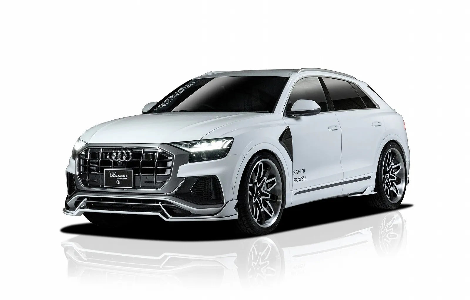 Rowen body kit  front Spoiler  for AUDI Q8 55TFSI new style