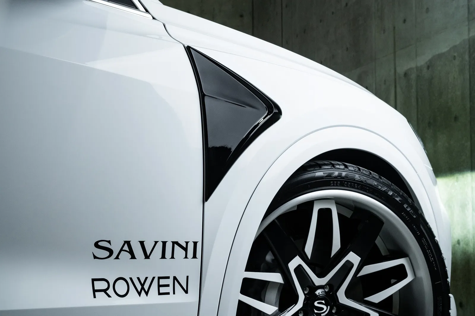 Rowen body kit  Side Diffuser for AUDI Q8 55TFSI quattro S Line new style